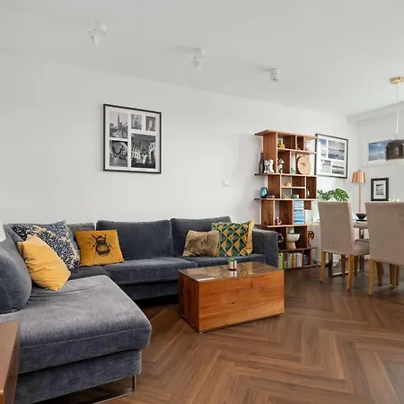 Apartmán Stylish 400 M To The Beach, Wifi & Smart Tv By Renters Gdaňsk